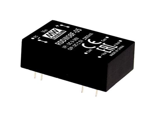 MEAN WELL RDDW08F-12, 8 W, 12 V, -0,333 A, RoHS, 600 stk