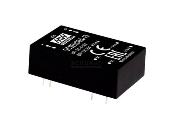 MEAN WELL SCWN06B-12, 20,3 mm, 31,8 mm, 10,2 mm, 12,5 g, 6 W, 18 - 36 V