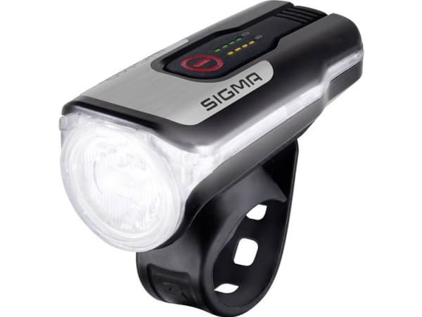 Sigma Sport Aura 80 + Blaze Set, Frontlys + baklys (sett), Sort, IPX4, LED, Rød/hvit, 80 lm