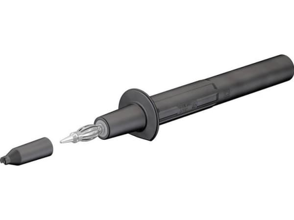 Stäubli PP-115/4 Sikkerhedstestspids CAT II Sort