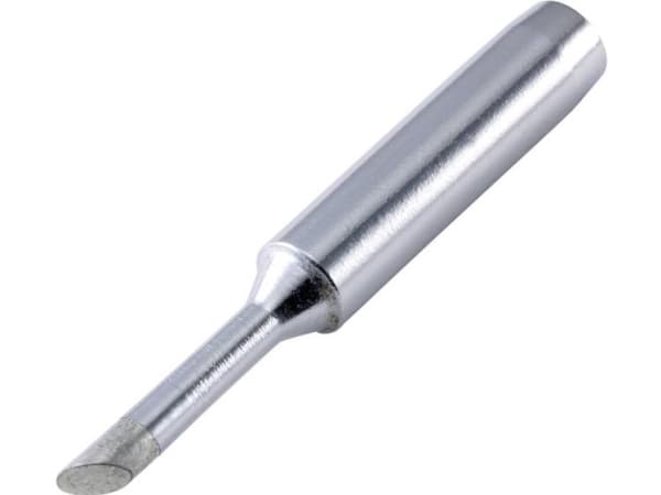 TOOLCRAFT N9-3 Loddespids skråtskåret 45° Spidsstørrelse 3 mm Spids-længde 44 mm Indhold 1 stk