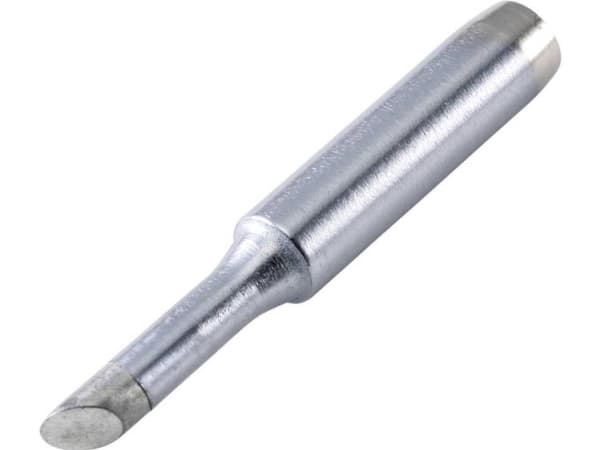 TOOLCRAFT N9-4 Loddespids skråtskåret 45° Spidsstørrelse 4 mm Spids-længde 44 mm Indhold 1 stk