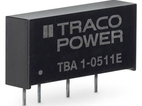Traco Power TBA 1-1221E, 6 mm, 10 mm, 19,5 mm, 2,3 g, 1 W, 10.8-13.2 V