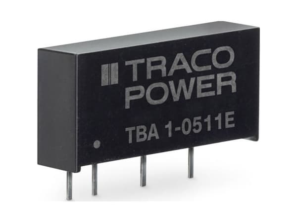 Traco Power TBA 1-1221E, 6 mm, 10 mm, 19,5 mm, 2,3 g, 1 W, 10.8-13.2 V