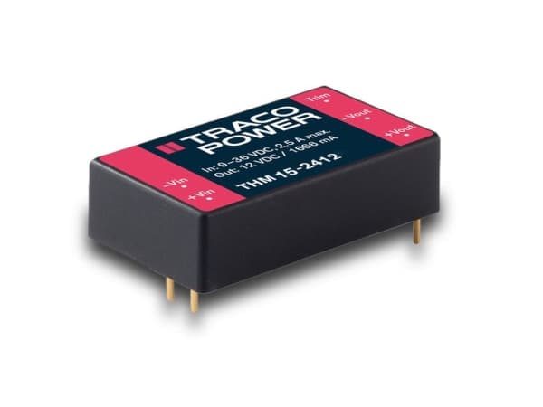 Traco Power THM 15-1211, 40,6 mm, 10,2 mm, 25,4 mm, 24 g, 15 W, 9-18 V