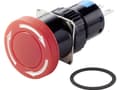 Miniatyrbild 1 av 3: TRU COMPONENTS TC-LAS1-AY-11TS Nødstopknap 250 V/AC 3 A 1 x brydekontakt, 1 x sluttekontakt IP40 1 stk