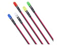 Pikkukuva 2 / 2: TRU COMPONENTS T1810O104 LED-valikoima Punainen, sininen, vihreä, keltainen, vaalea-lämminvalkoinen pyöreä 3 mm 600 mcd, 1500 mcd, 100 mcd, 600 mcd,