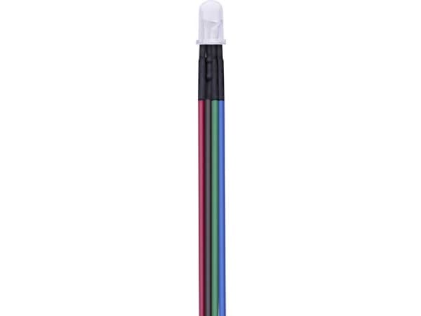 TRU COMPONENTS T1810O113 LED-valikoima RGB pyöreä 5 mm 1800 mcd, 5000 mcd, 3000 mcd 30 ° 25 kpl