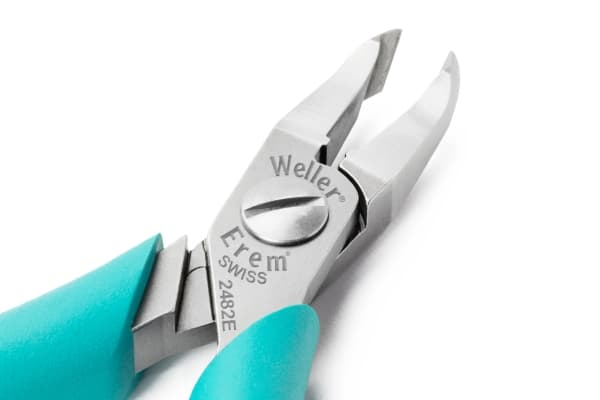 Weller 2482E, Hånd kabelkutter, Blå, Grå, 1,2 mm, 135 mm, 72 g