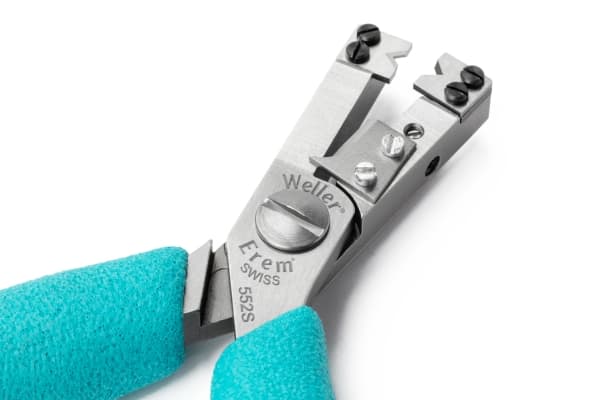 Weller 552S, Käsikaapelileikkuri, sininen, sininen, ruostumaton teräs, 0,6 mm, 120 mm, 80 g