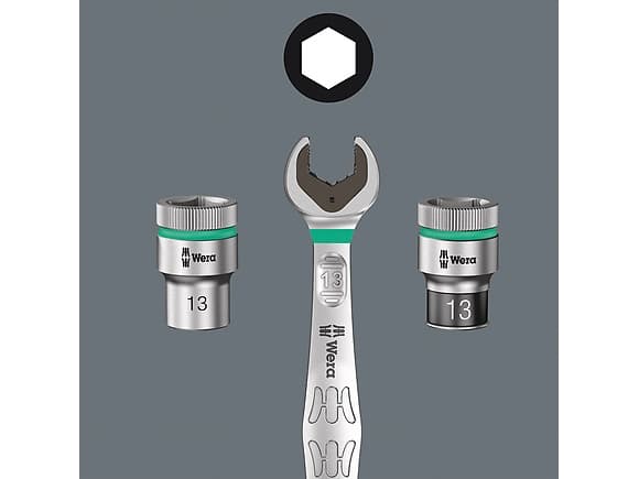 Wera 05004504001 Hylsy 7 mm 1 kpl 1/4