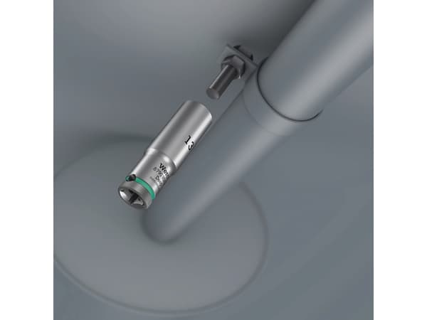 Wera 05004525001, Kuppiavainsarja, 1/4", metrinen, 9 päätä, 5,5.5,6,7,8,10,11,12,13 mm, 5 cm, 5 cm