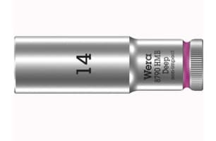 Wera 8790 HMB, Stikkontakt, 3/8", Metrisk, 1 hoder, 14 mm, Kromvanadiumstål