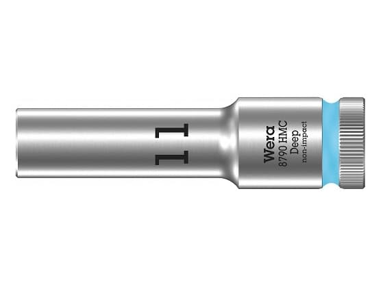 Wera 8790 HMC, Stikkontakt, 1/2", Metrisk, 1 hoder, 11 mm, 2,2 cm