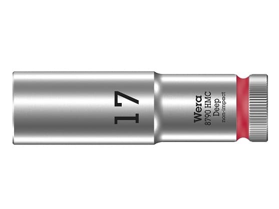 Wera 8790 HMC, Uttag, 1/2", Metrisk, 1 huvuden, 17 mm, 2,22 cm