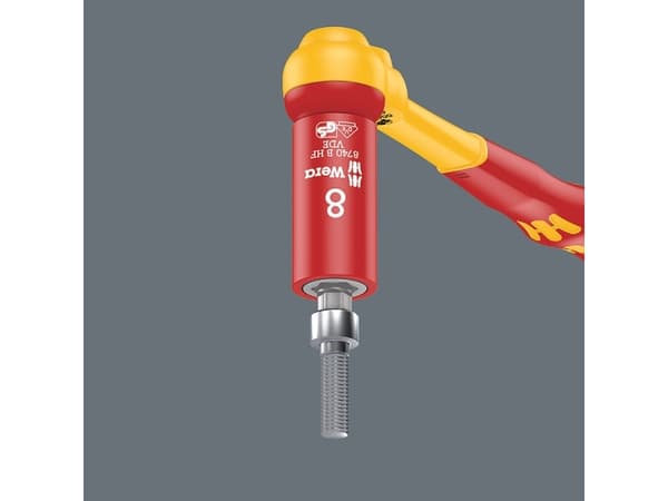 Wera 05004930001, Avainsarja, 3/8", metrinen, 10 päätä(iä), 4,5,6,8,20,25,27,30,40,45 mm, 230 mm