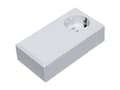 Miniatyrbild 2 av 2: TRU COMPONENTS ESO 1250 E Uttag 125 x 67 x 50 Polykarbonat , ABS Ljusgrå 1 st
