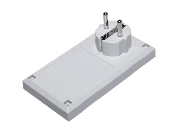 TRU COMPONENTS ESU 1200 E/CEE Pistorasia 125 x 67 x 50 Polykarbonaatti , ABS Vaaleanharmaa 1 kpl