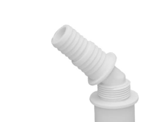 Faluplast letkunippa 32mm, valkoinen PP