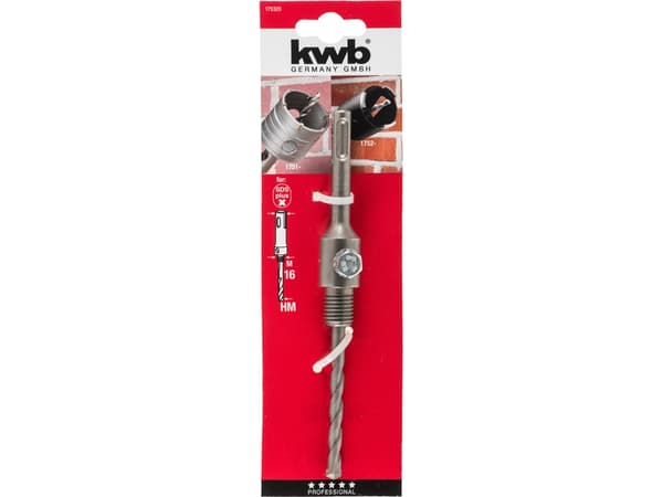 kwb 175320, Rotasjons hammer, SDS Plus, Sølv, M16, 1 stykker