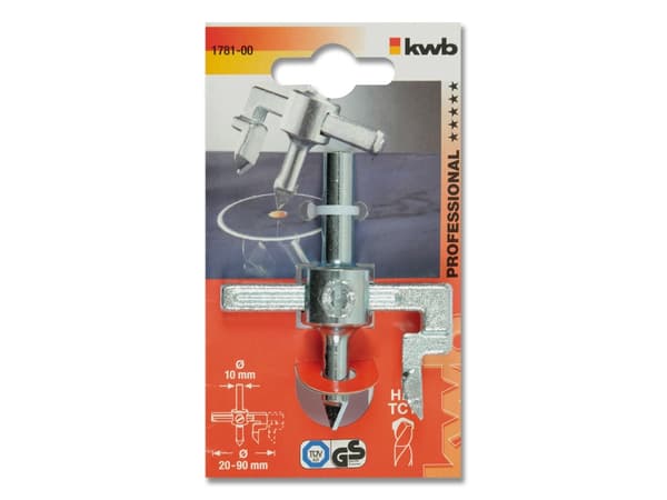 Einhell Kwb hålfräs för borr 20-90 mm