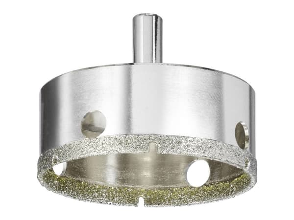kwb 499868, Single, Keramiska, Granit, Marmor, Sten, Kakel, Rostfritt stål, Metall, 6,8 cm, 1 styck