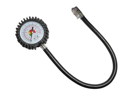 Manuell tryckmätare med 60 cm slang och manometer