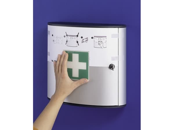 Durable FIRST AID BOX L, Hopea, Alumiini, 302 mm, 118 mm, 400 mm