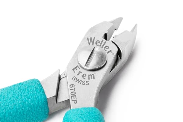 Weller 670EP, Hånd kabelkutter, Blå, 0,6 mm, 110 mm, 48 g