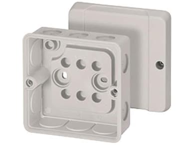 HENSEL Membrandåse 88x88mm 2,5mm² Grå uden klemmer