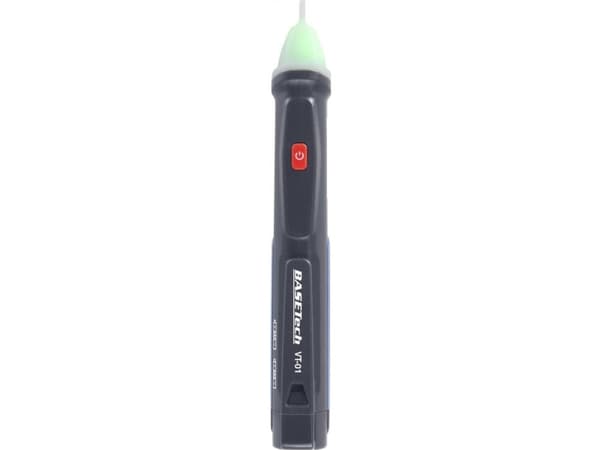 Basetech VT-01 kosketukseton jännitetesteröintilaite CAT III 1000 V LED-valonlähde