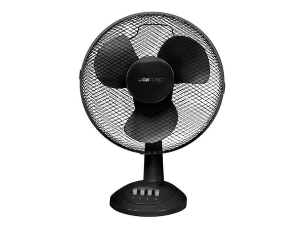Clatronic VL 3602 - Kjølevifte - bordtopp - 30 cm - svart
