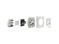 Miniatyrbild 3 av 5: Renkforce RF-4391320, 2 x RJ-45, Vit, 80 mm, 80 mm