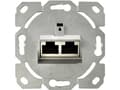 Miniatyrbild 4 av 5: Renkforce RF-4391320, 2 x RJ-45, Vit, 80 mm, 80 mm