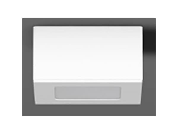 RZB Toledo Flat 110x110x55,f.Toledo 982138.002 förlängningsskåp Vit