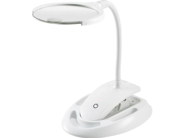 TOOLCRAFT TO-6378552 LED forstørrelsesglaslampe Forstørrelsesfaktor: 1.75 x, 3 x