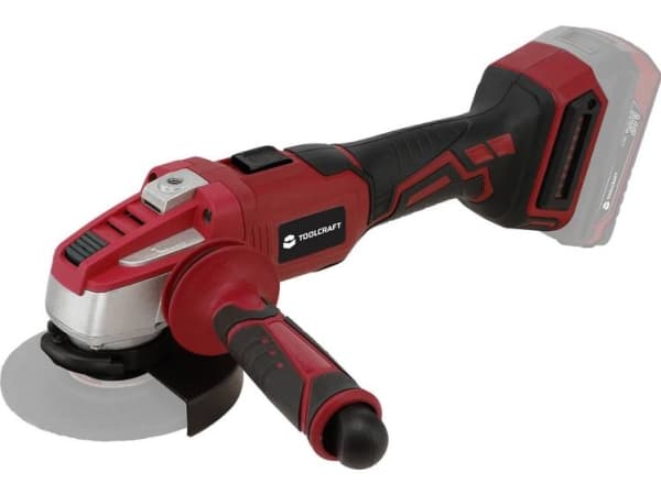 TOOLCRAFT WSS-100 / TAWB-200 TO-6544041 Batteri-vinkelsliber uden batteri 20 V - Utan batteri och laddare