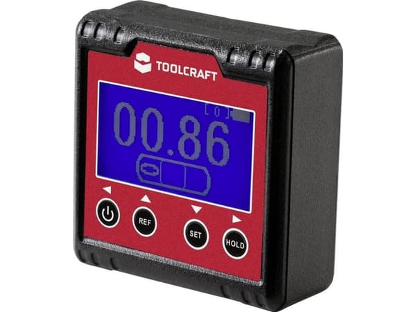 TOOLCRAFT TO-6547356 Digital vinkelmåler 360 °
