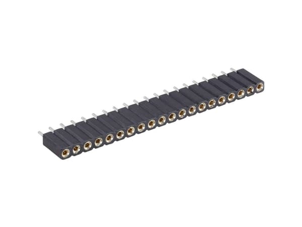 BKL Electronic 10120941, 1x26-Pin, Musta, Kulta, Kupari, Nailon, Kulta, 5000 mO, 11 mm
