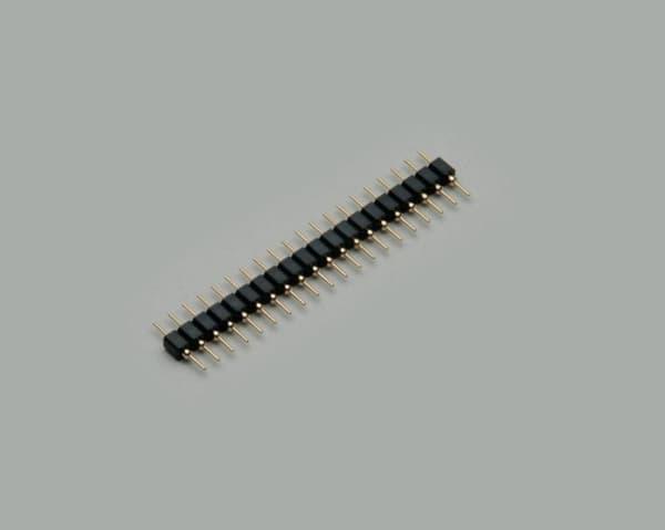 BKL Electronic 10120941, 1x26-Pin, Musta, Kulta, Kupari, Nailon, Kulta, 5000 mO, 11 mm