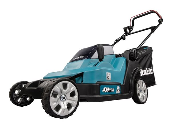 Makita DLM432PT2 - Gressklipper - trådløs - 18 V - 5 Ah - 2 batterier - 3600 rpm - 43 cm - 17.5 kg