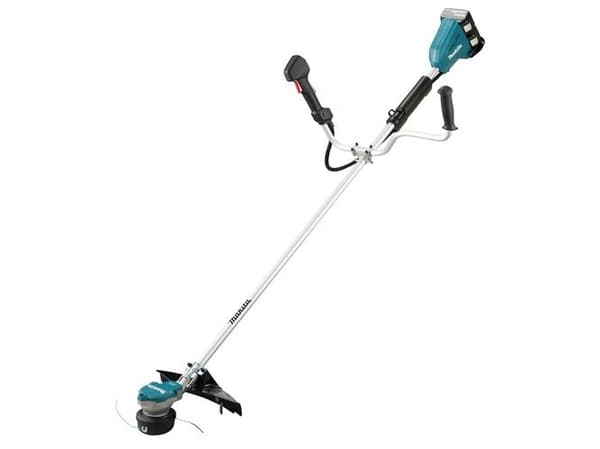 Makita DUR368APT2, 2-i-1 hekke- og trådkutter, 35 cm, Blad og nylontråd, U-type håndgrep, 6500 RPM, Grønn