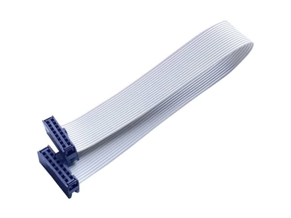 BKL Electronic 10120671 Fladkabler Rastermål: 2.54 mm 16 x 0.08 mm² Grå 1 stk