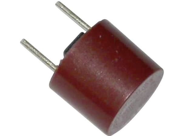 ESKA 887120G Mikro sulake säteittäisellä johdolla pyöreä 2 A 250 V Hidas -T- 1000 kpl