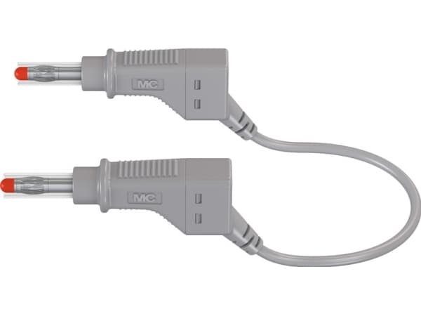 Stäubli XZG425, Testkabel, Grå, PVC, 2.5 mm ², CAT II, PVC