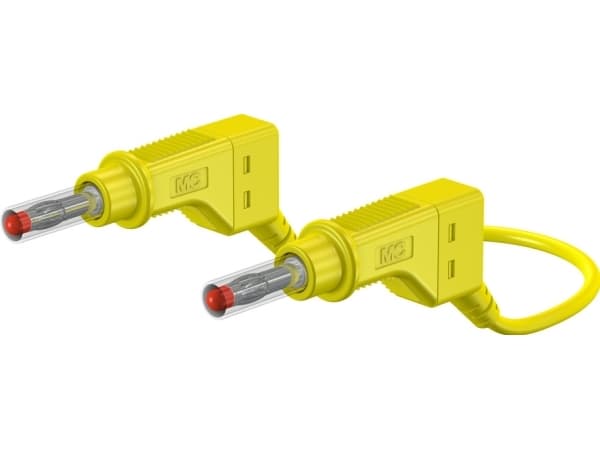 MC XZG425, Testledning, gul, PVC, 2,5 mm², CAT II, PVC