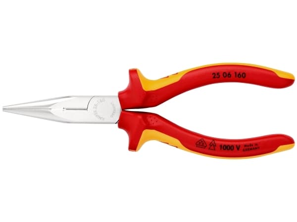 Knipex 25 06 160 SB Fladrundtang 160 mm