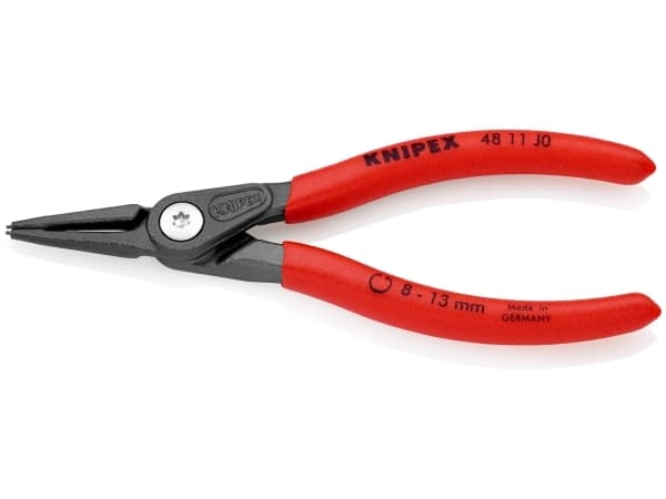 Knipex 48 11 J0 SB Seegeringtang Passer til Indvendige ringe 8-13 mm Spids form lige