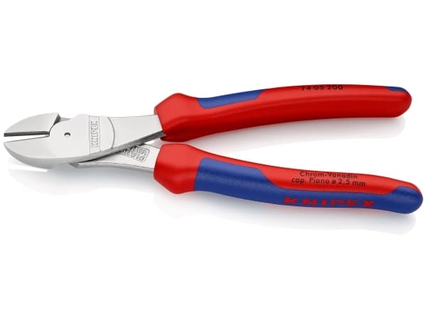 Knipex Knipex-Werk 74 05 200 SB Værksted Kraft-sideskærer med facet 200 mm