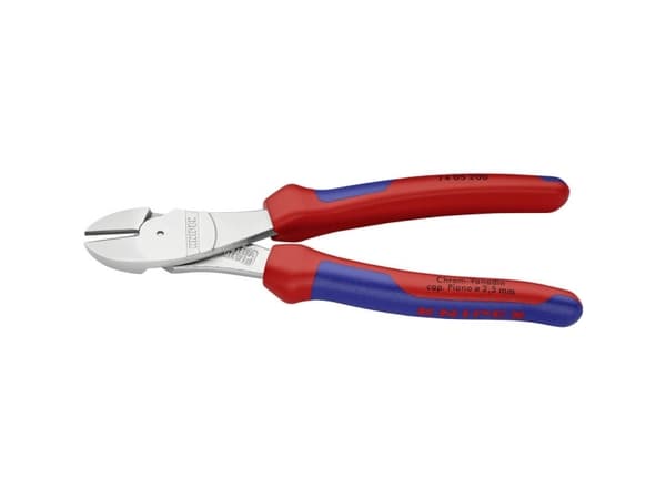 Knipex Knipex-Werk 74 05 200 SB Værksted Kraft-sideskærer med facet 200 mm
